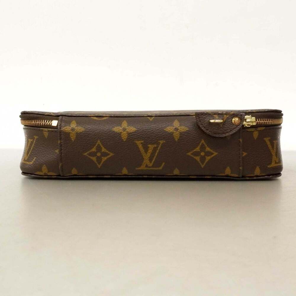 LOUIS VUITTON Brown Monogram Pochette Pouch - Picture 10 of 10